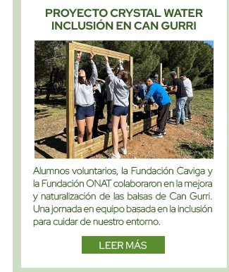 Proyecto Crystal Water – Inclusión en Can Gurri