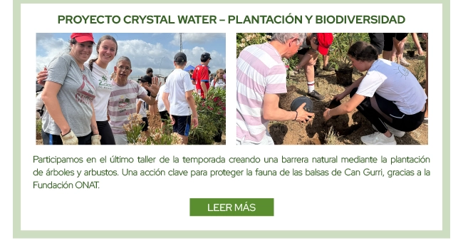 PROYECTO CRYSTAL WATER FUNDACIÓN ONAT